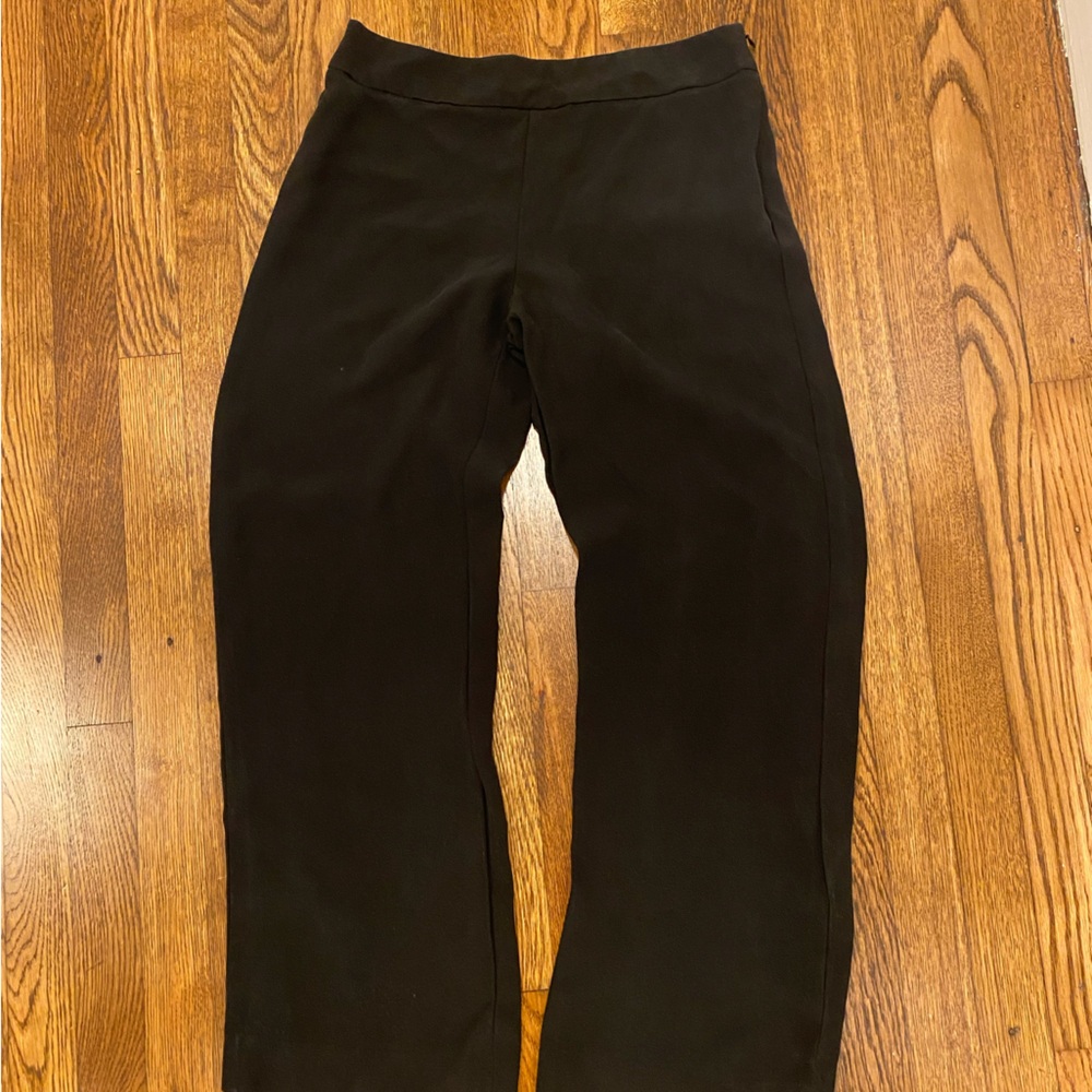 Giorgio Armani Classic Black Wide-Leg Pants size 42
